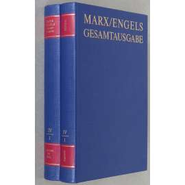 Karl Marx, Friedrich Engels: Gesamtausgabe (MEGA), sv. IV/1, Text + Apparat [sebrané spisy; kritické vydání; výpisky; filosofie; náboženství]