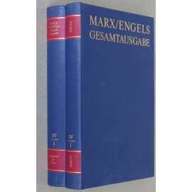 Karl Marx, Friedrich Engels: Gesamtausgabe (MEGA), sv. IV/1, Text + Apparat [sebrané spisy; kritické vydání; výpisky; filosofie; náboženství]
