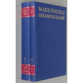 Karl Marx, Friedrich Engels: Gesamtausgabe (MEGA), sv. IV/2, Text + Apparat [sebrané spisy; kritické vydání; výpisky; ekonomie]