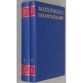 Karl Marx, Friedrich Engels: Gesamtausgabe (MEGA), sv. IV/2, Text + Apparat [sebrané spisy; kritické vydání; výpisky; ekonomie]