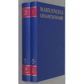 Karl Marx, Friedrich Engels: Gesamtausgabe (MEGA), sv. IV/4, Text + Apparat [sebrané spisy; kritické vydání; výpisky; ekonomie]