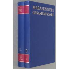 Karl Marx, Friedrich Engels: Gesamtausgabe (MEGA), sv. IV/4, Text + Apparat [sebrané spisy; kritické vydání; výpisky; ekonomie]