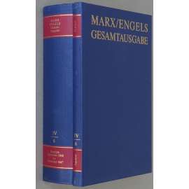 Karl Marx, Friedrich Engels: Gesamtausgabe (MEGA), sv. IV/6, Text + Apparat [sebrané spisy; kritické vydání; výpisky; ekonomie]