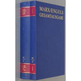 Karl Marx, Friedrich Engels: Gesamtausgabe (MEGA), sv. IV/8, Text + Apparat [sebrané spisy; kritické vydání; výpisky; ekonomie]