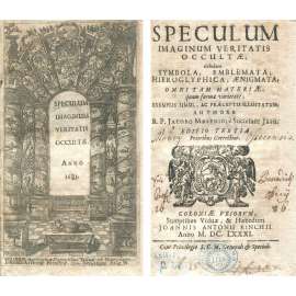 Speculum imaginum veritatis occultae [1681; baroko; symboly; symbolika; barokní divadlo; jezuité; klášter Osek]