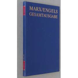 Karl Marx, Friedrich Engels: Gesamtausgabe (MEGA), sv. II/3.1, Apparat [sebrané spisy; kritické vydání; Kapitál; rukopisy]