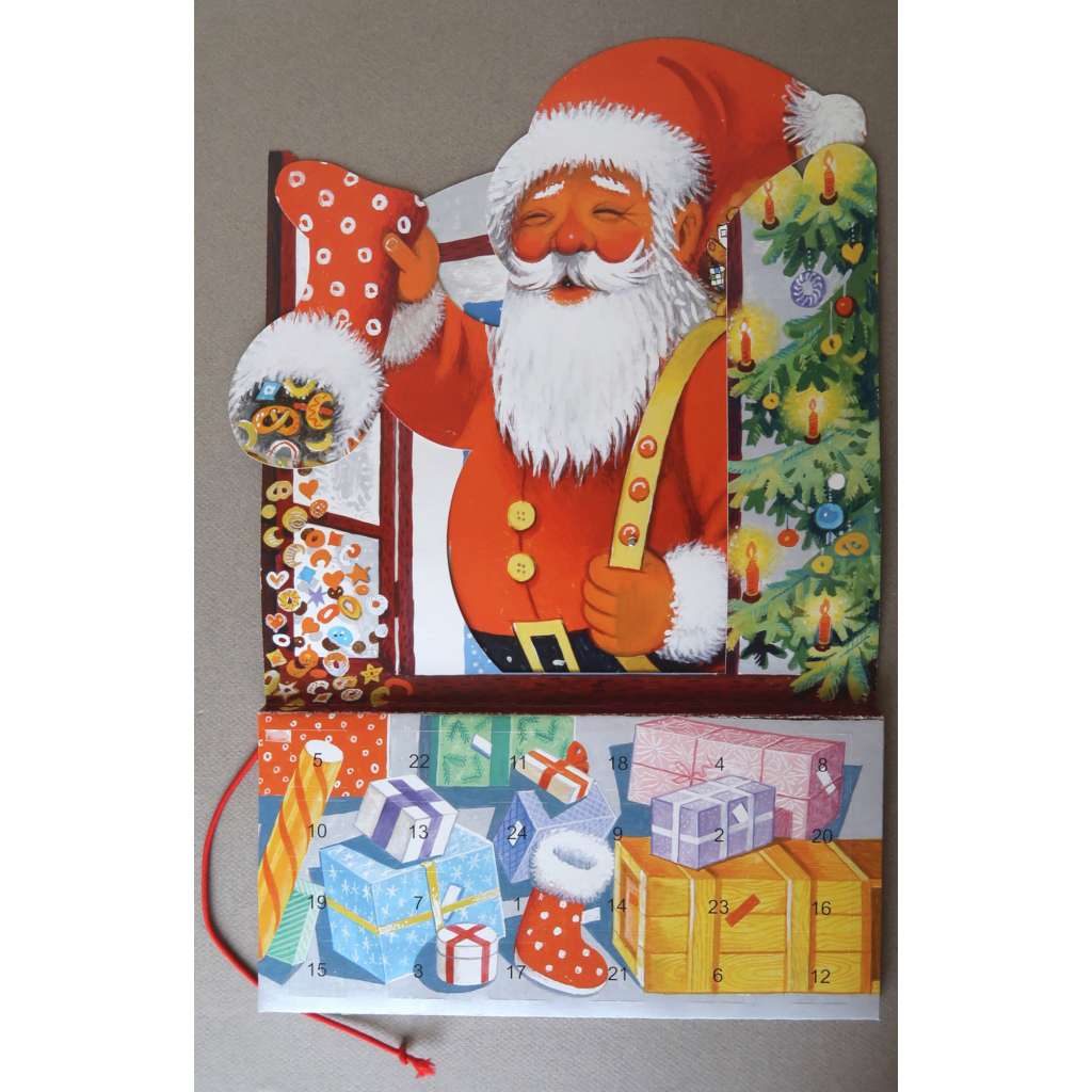 Vojtěch Kubašta - adventní kalendář pro Tuzex - Santa Claus