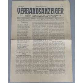 Verbandsanzeiger. Organ des Zentralverbandes der Lebensmittelberufe, 1923, č. 9, 11, 24 [odbory; potravinářství]