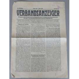 Verbandsanzeiger. Organ des Zentralverbandes der Lebensmittelberufe, 1924, č. 7 [odbory; potravinářství]