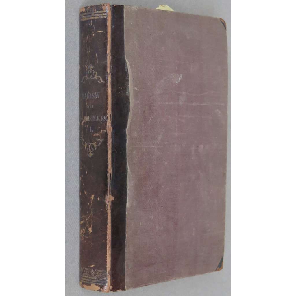 Magasin des Desmoiselles, roč. 12, 1855-1856 [časopis pro ženy; móda; střihy; Francie; 19. století; litografie]