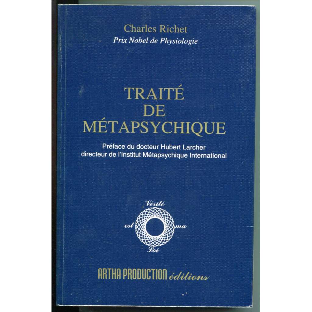 Traité de métapsychique [metapsychologie, parapsychologie - mj. telekineze, materializace, ektoplazma, bilokace, jasnovidectví]