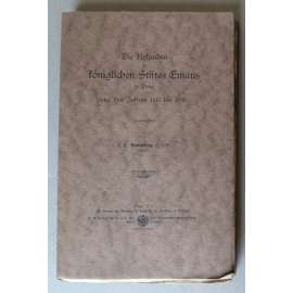 Die Urkunden des königlichen Stiftes Emaus in Prag aus den Jahren 1415 bis 1885 [Emauzy, klášter Na Slovanech, Emauzský klášter, listiny z let 1415-1885, diplomatika]