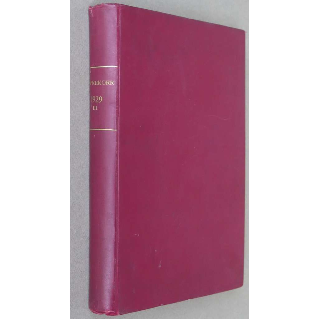 Internationale Presse-Korrespondenz, roč. 9, 1929, září-prosinec [Kominterna; Komunistická internacionála; komunismus]