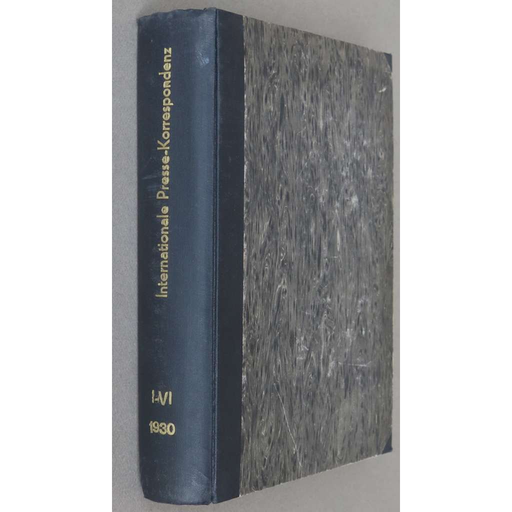 Internationale Presse-Korrespondenz, roč. 10/1, 1930 [Inprekorr; Kominterna; Komunistická internacionála; komunismus]
