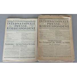 Internationale Presse-Korrespondenz, roč. 10/2, 1930 [Inprekorr; Kominterna; Komunistická internacionála; komunismus]
