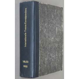 Internationale Presse-Korrespondenz, roč. 12/2, 1932 [Inprekorr; Kominterna; Komunistická internacionála; komunismus]
