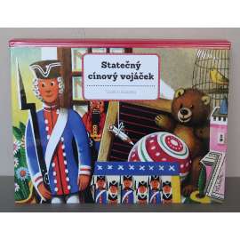 Vojtěch Kubašta - Statečný cínový vojáček [dětské leporelo, pohádky, pop-up kniha, prostorová publikace]