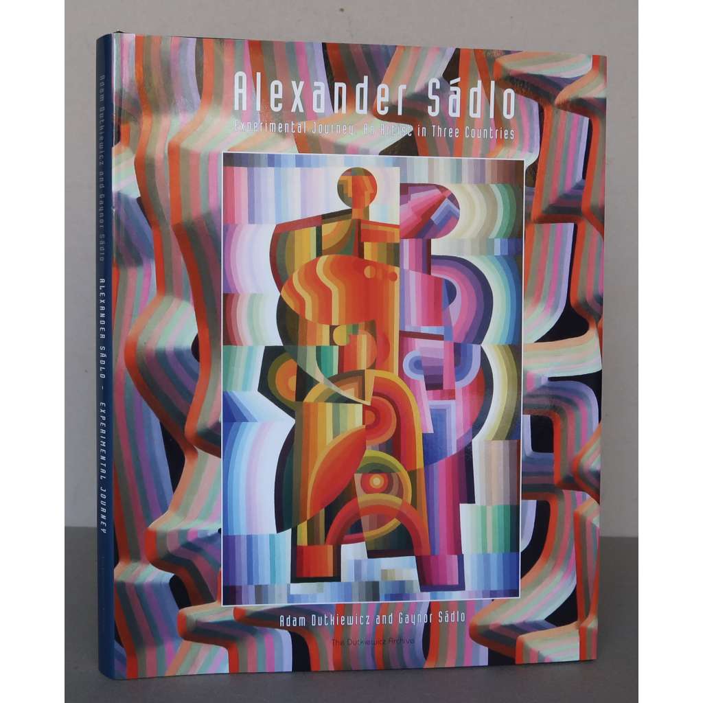 Alexander Sádlo: Experimental Journey: An Arist in Three Countries [op-art, umění 20. a přelomu 21. století, malba, kresba, keramika, šperky, smalt, koláže]