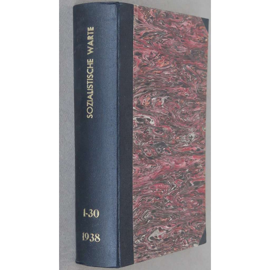 Sozialistische Warte, roč. 13, 1938 [ISK; sociální demokracie; socialismus; Německo; exil; levicový časopis]