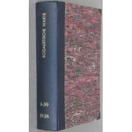 Sozialistische Warte, roč. 13, 1938 [ISK; sociální demokracie; socialismus; Německo; exil; levicový časopis]