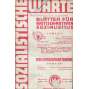 Sozialistische Warte, roč. 13, 1938 [ISK; sociální demokracie; socialismus; Německo; exil; levicový časopis]