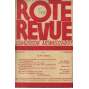 Rote Revue, roč. 11, 1931-1932, č. 1-8, 10-11/12 [Švýcarsko; socialismus; sociální demokracie; časopis]