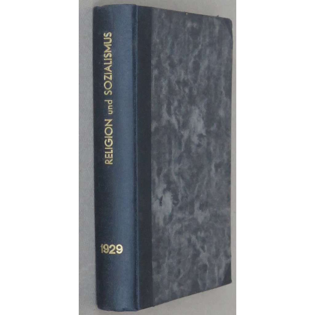 Zeitschrift für Religion und Sozialismus, roč. 1929, č. 1-6 [socialismus; křesťanství; náboženství; Německo; časopis]