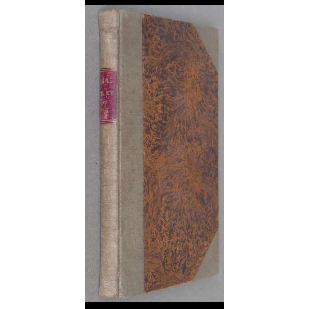 La Revue socialiste, 1880, č. 1-2, 6-7, 9-13 [Francie; socialismus; marxismus; levicový časopis; 19. století]