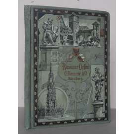 Riessner-Oefen, hergestellt nach eigenen Patenten und Gebrauchmustern durch C. Riessner & Co. Nürnberg. Ausgabe 1900 [kamna, nabídkový katalog firmy C. Riessner z Norimberka]