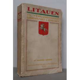 Litauen in Vergangenheit, Gegenwart und Zukunft [Litva, Litevská republika, Lietuva, Lithuania, vlastivěda, typografie, historie]