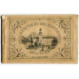 Salzburg – Erinnerung an das Glockenspiel [Salzburger Glockenspiel, Salcburská zvonkohra, Salcburk, hudba, hudebniny, noty - klavír, suvenýry, upomínkové předměty]