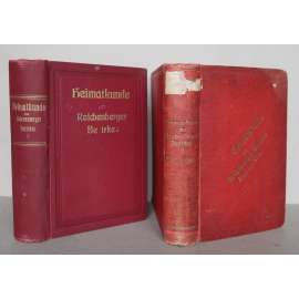 Heimatkunde des Reichenberger Bezirkes. Stadt und Land. Anhang: Böhmisch-Aischa und Bösching. 1. u. 2. Band Die Mondfinsternisse [Vlastivěda libereckého okresu, Liberec, Liberecko, s dodatky Česká Lípa, Bezděčín (Frýdštejn), 2 svazky]