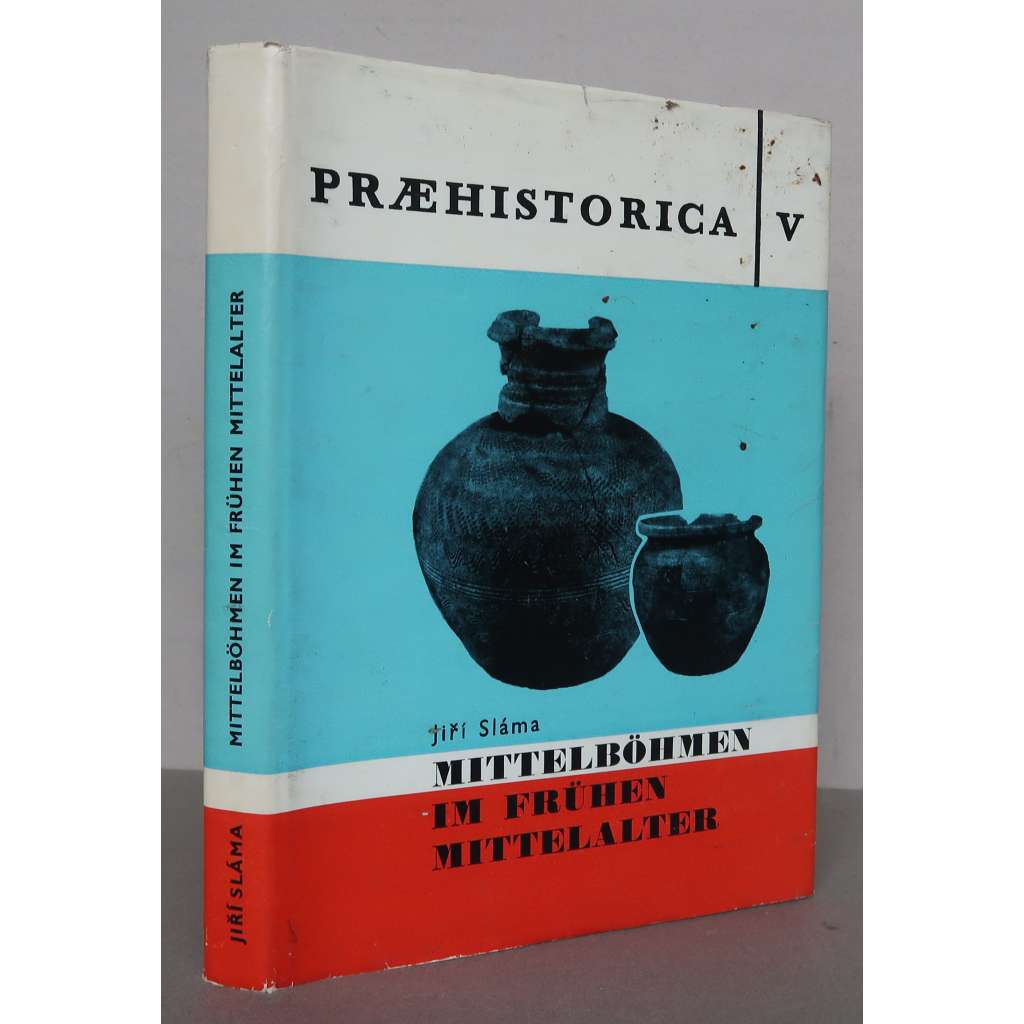 Mittelböhmen im frühen Mittelalter  - I. Katalog der Grabfunde [středověká archeologie, Slované, Střední Čechy v raném středověku, pohřebiště, katalog archeologických nálezů ze hřbitovů]