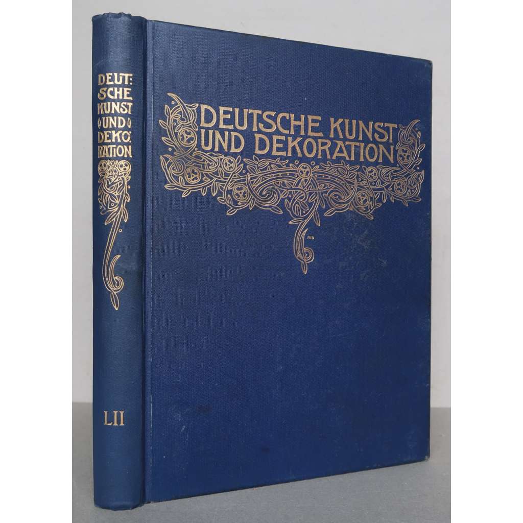 Deutsche Kunst und Dekoration, Band 52, April 1923-September 1923 [umění, design, užité umění, architektura, ruční práce, časopis]