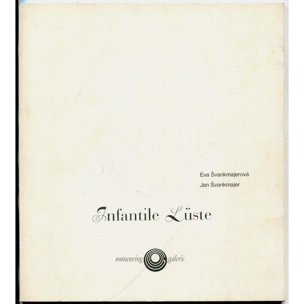 Infantile Lüste [1977; katalog; surrealismus; umění; Münster]
