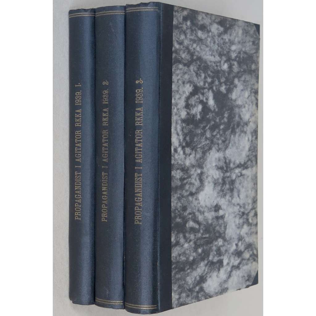 Propagandist i agitator RKKA, 1939, č. 1, 3-19, 21-24 [časopis; Rudá armáda; Sovětský svaz; SSSR; komunismus; Пропагандист и агитатор РККА]