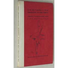 Jüngste tschechische Lyrik. Eine Anthologie [1916; česká lyrika; poezie; básně; lyrika; německy; Die Aktions-Lyrik]