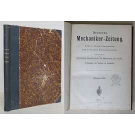 Deutsche Mechaniker-Zeitung. Jahrgang 1906, Nrn. 1-24 [odborné časopisy - technika, mechanika, průmysl]