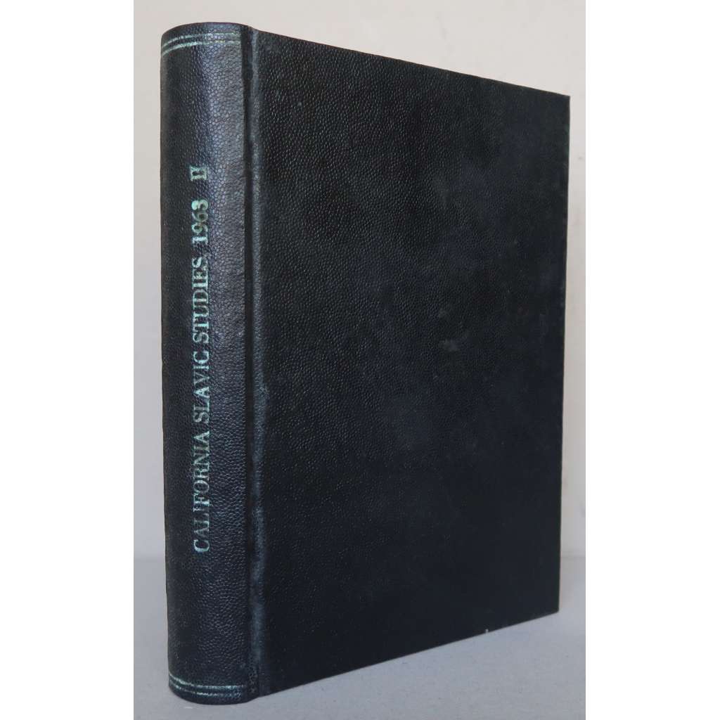 California Slavic Studies, Volume II and III [slavistika a rusistika v USA v 60. letech 20. století, odborné časopisy - jazykověda, literární věda, historie]