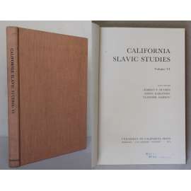 California Slavic Studies, Volume VI [slavistika a rusistika v USA v 2. polovině 20. století, odborné časopisy - jazykověda, literární věda, dějiny umění]