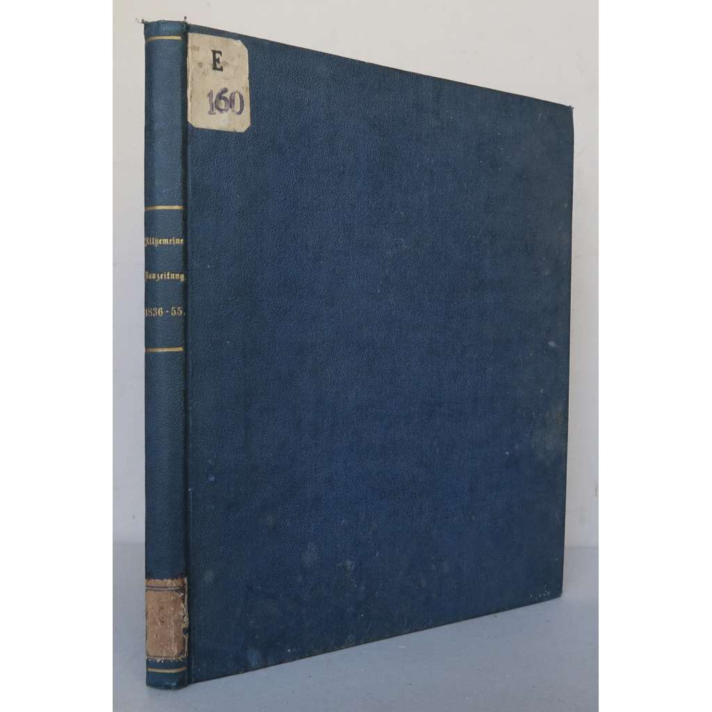 Inhalts-Verzeichniss der Allgemeinen Bauzeitung für die Zwanzig Jahrgänge von 1836 bis 1855 [architektura a stavitelství, inženýrství - odborný časopis 19. století - obsah 1. dvaceti ročníků]