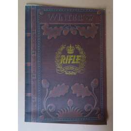 Rifle. The Golden Rifle. Winterʾ 87  [džíny, jeansy, móda - denim, italská oděvní značka Rifle - katalog Zima 1987 - oděvy a doplňky, Tuzex]