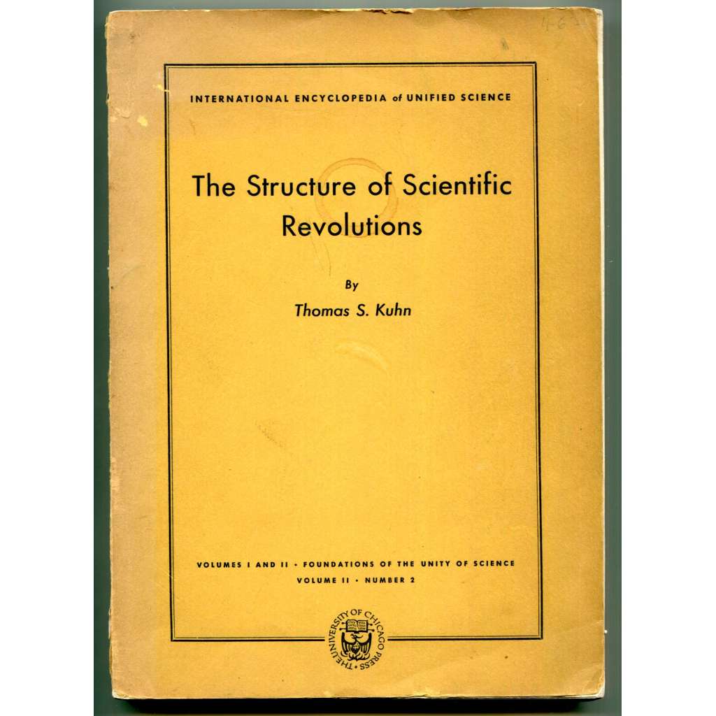 The Structure of Scientific Revolutions ["Struktura vědeckých revolucí", teorie vědy, dějiny vědy, filosofie vědy, paradigma, změny paradigmatu]