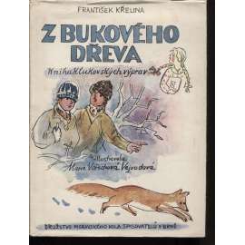 Z bukového dřeva. Kniha klukovských výprav (dětská kniha, dobrodružství, ilustrace Marie Vořechová-Vejvodová)