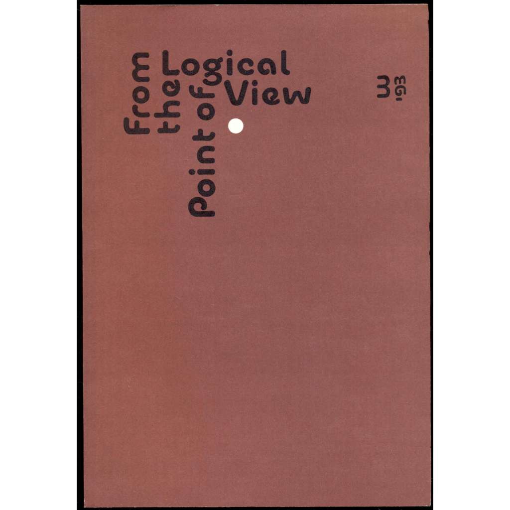From the Logical Point of View '93/3
