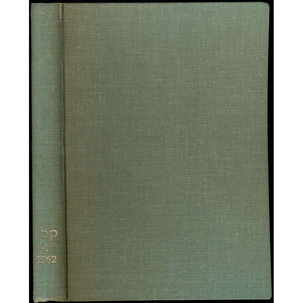 Biologia plantarum, tomus 4 (1962)