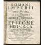 Romani imperii ab urbe condita, tum ab sua origine rerum Austriae, Bohemiae, Moraviae