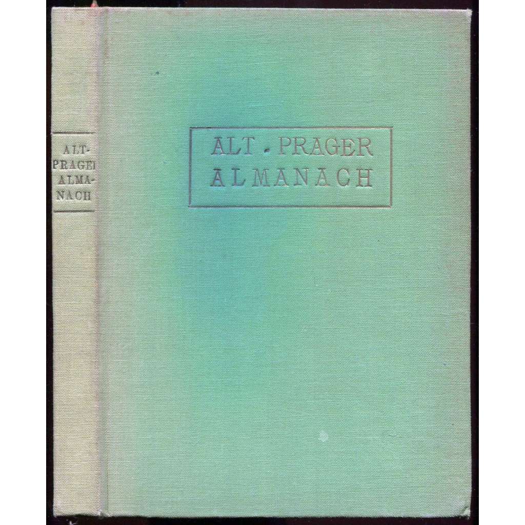 Alt-Prager Almanach 1926 [Staropražský almanach]