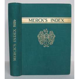 Merck's Index. 6. Auflage.+ Nachtrag 1930 [index, chemikálie, léky ,drogerie] HOL