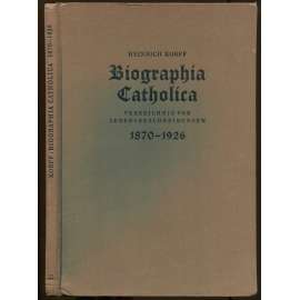 Biographia Catholica [bibliografie, katolická literatura]